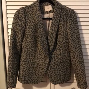 Leopard Blazer